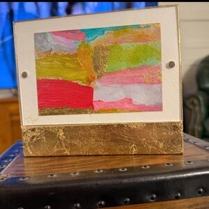 Watercolor & Gold Foil Standup